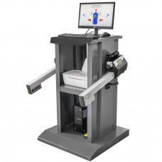 Alinhador de Direção Digital a Laser Dianteiro com 2 Cabeças e Rack Cinza - MAQUINAS RIBEIRO-MRDIGITAL2.0C