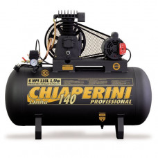 Compressor 140psi 6MPI/110 Litros 1,5 HP 110/220V - CHIAPERINI-6/110LMONO