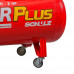 Compressor Air Plus 10 Pés 100L 2HP 140PSI  Monofásico com 4 Rodas - SCHULZ-CSV10/100M