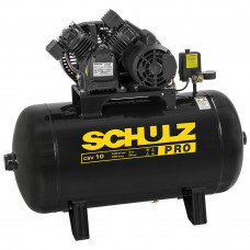 Compressor de Ar 10 Pés 100L 2HP 140PSI Monofásico  - SCHULZ-PROCSV10/100