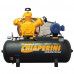 Compressor de Ar Alta Pressão Industrial 40 Pés 360L CJ40 AP3V 10HP Trifásico Contínuo 220/380V - CHIAPERINI-9109