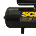 Compressor de Ar Audaz 5HP 20 Pés 200L 175lbf Trifásico 380V - SCHULZ-MCSV20/200-380V