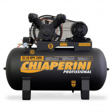 Compressor de Ar Baixa Pressão 10 Pés 2HP 150 Litros 220/380V Trifásico - CHIAPERINI-629