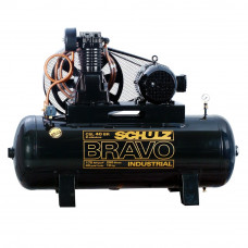 Compressor de Ar Bravo 40 Pés 250 Litros 220/380V Motor Blindado - SCHULZ-CSL40BR/250