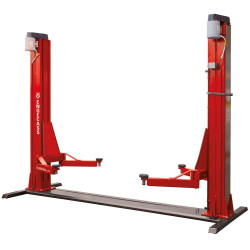 Elevador Automotivo EC-4100 Vermelho 4,1T 2 x 4CV Trifásico 220V Lubrificação a Graxa - ENGECASS-40972