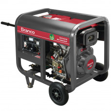 Gerador de Energia à Diesel BD 6500 5,5KVA 10CV  Monofásico com Partida Manual - BRANCO-90304420