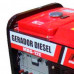 Gerador de Energia a Diesel Monofásico 12KVA Bivolt  - MOTOMIL-MDG12E