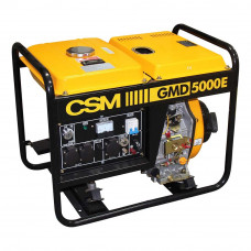 Gerador de Energia à Diesel Monofásico 4,5Kva Bivolt - GMD 5000E - CSM-4.01.44.437