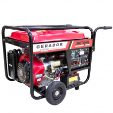 Gerador de Energia à Gasolina 4T Partida Manual 8 Kva 110/ 220 V - MOTOMIL-MGG-8000CLE