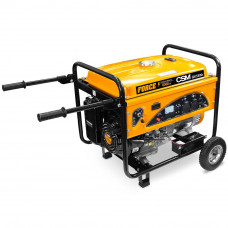 Gerador de Energia à Gasolina Portátil 4T Partida Elétrica 6,0 Kva 110/220V com Rodas - CSM-GM5500E