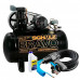 Kit Compressor Bravo Schulz MonoCSL10BR 10 Pés 100L + Chave de Impacto + 2 Mangueiras + Amortecedor + 2 Engates + Óleo - SCHULZ-K252