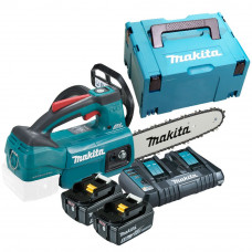 Kit Motosserra 18V com 2 Baterias 5Ah,Carregador  e Maleta - MAKITA-DUC254Z-P