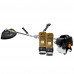 Kit Roçadeira Lateral TERRA-705486B à Gasolina  43CC + 2 Cremes Hidratantes NUTRIEX-62232 200g  - TERRA-K2163