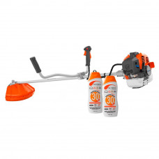 Kit Roçadeira à Gasolina HUSQVARNA-131R 32.6CC 0.9 kW + 2 Protetores Solar Profissional NUTRIEX-0060954 120 ml  - HUSQVARNA-K2073