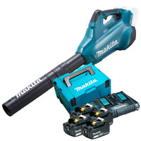 Kit Soprador 18V 6 Velocidades com 4 Baterias 5Ah,Carregador  e Maleta - MAKITA-DUB362Z-KIT