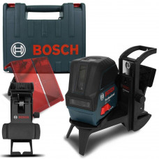 Nível Laser de Linhas GCL 2-15 Profissional com Gancho e Maleta - BOSCH-0601066E02-000