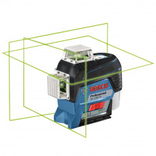 Nível a Laser 2 Linhas Verde 30m com Maleta GLL 3-80CG - BOSCH-0601063T01-000