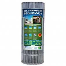 Tela Soldada Segurança 2,30mm Altura 2m 15 x 5mm 25 Metros - MORLAN-2728