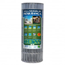 Tela Soldada de Segurança 2,30mm Altura 1,50m 150 x 50mm 25 Metros - MORLAN-2726